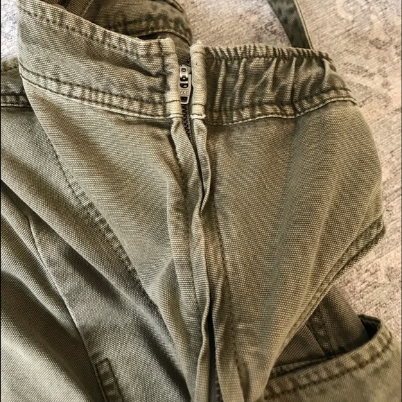 NWT Free People 90’s Straight Leg Sage Utility Jumpsuit - Picture 10 of 12